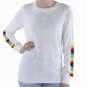 Madeleine Thompson Calistoga Sweater Top Sz M $80 NWT Bloomingdales